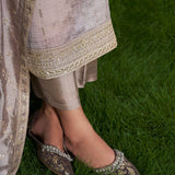 Festive Vichitra Silk Straight Suit