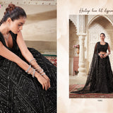 Premium Black Bride Lehenga Choli