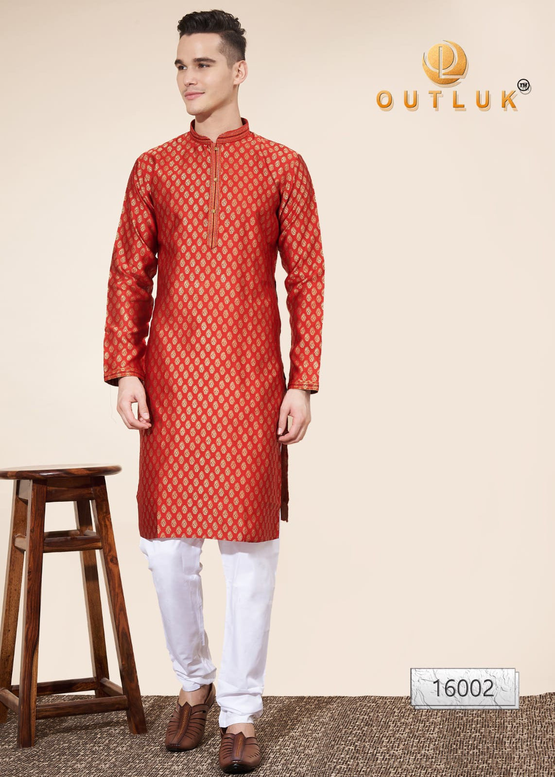 Premium Men's Art Silk Kurta