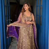 Pretty Heavy Embroidered Anarkali Gown