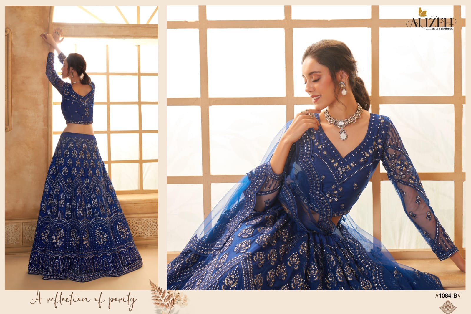 Alizeh Premium Bridal Wedding Lehenga