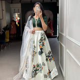 Beautiful Digital Printed Lehenga  Choli