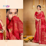 Festive Angora Silk Saree