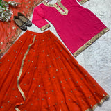 Boutique Stylish Top Dhoti Collection