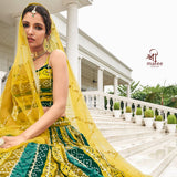 Beautifull Multy Color Silk Lehenga