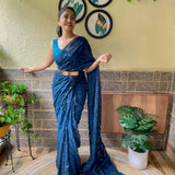 Presenting You Most Beautiful Seqwance Saree