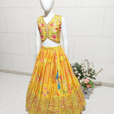 Stylish Kids Silk Lehenga Choli