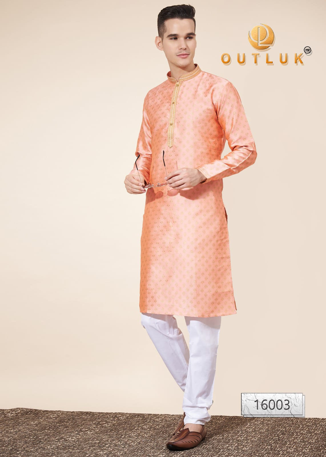 Premium Men's Art Silk Kurta