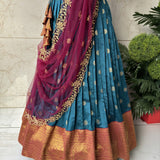 Kanchivaram Silk Lehenga Collection