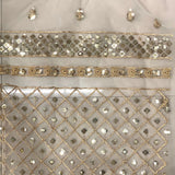 Premium Silk Real MirrorWork Saree
