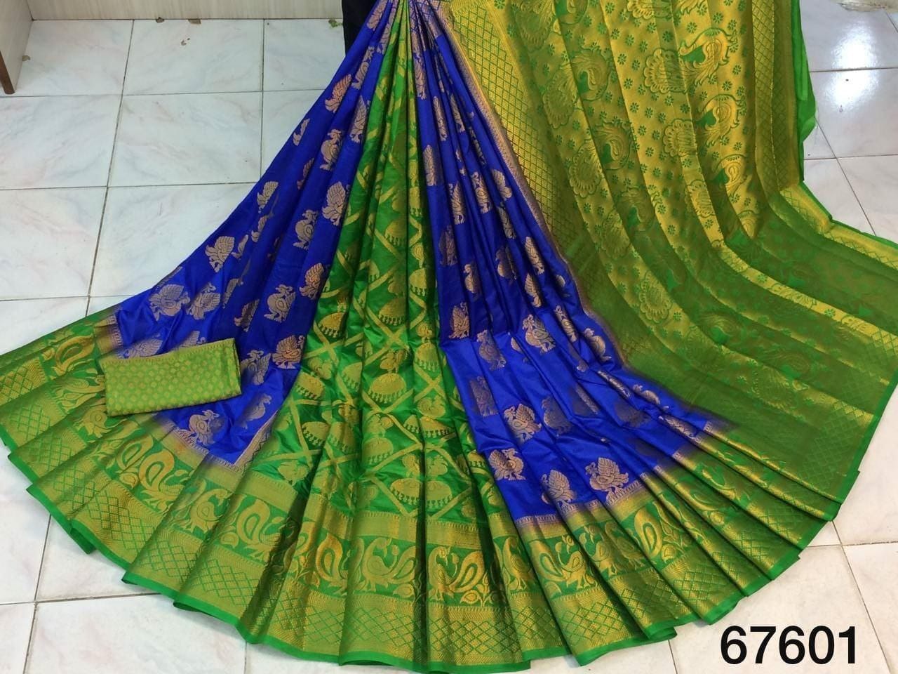 Moonga Soft Silk Saree