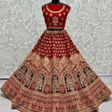 Premium Bridal Velvet Wedding Lehenga