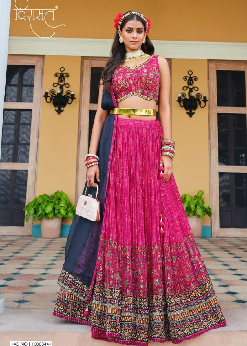 Partywear Readymade Lahenga Choli