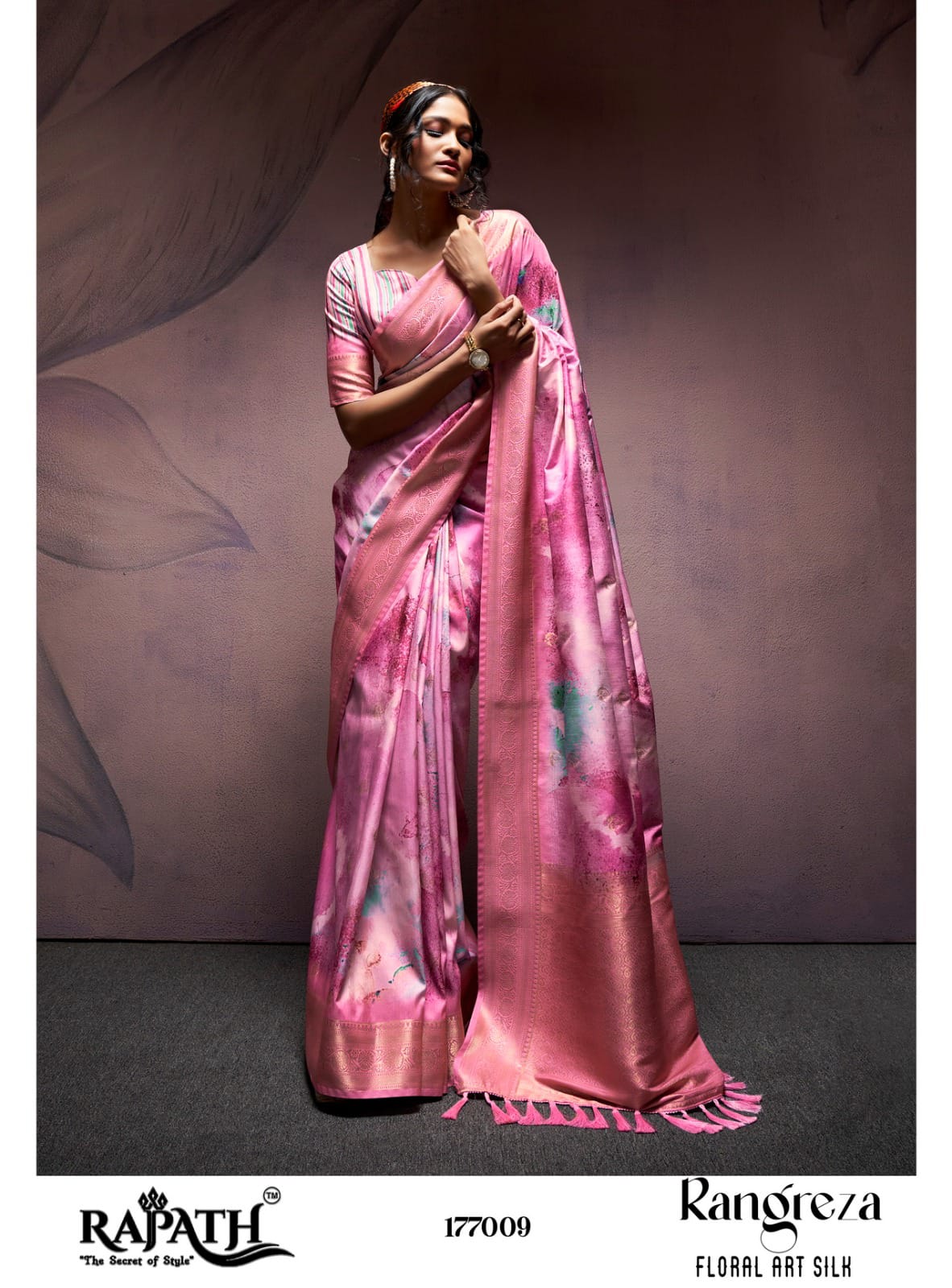 Charm Rangreza Silk Saree