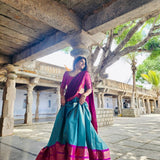 Crafted Kanchipuram Traditional Lehenga