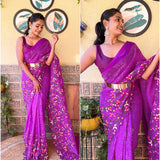 Presenting You Most Beautiful  Seqwance Saree