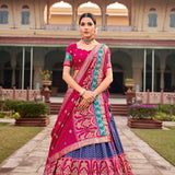 Treditional Tussar Silk Lehenga