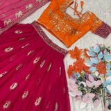 Bridal Heavy Georgette Choli Collection