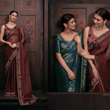 Burberry Stin Silk Saree