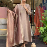 Radha Banarasi Silk Straight Suit