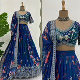 Heavy Boutique Flower Printed Lehenga