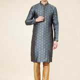 New Designs in Pintex Work Jequard Kurta Pajama