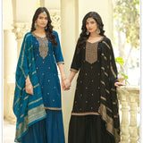 Kashish Rayon Embroidered Suit
