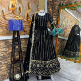 Pakistani Heavy Sequance Anarkali Gown