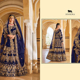 Premium Bridal Wear Velvet Lehenga Choli