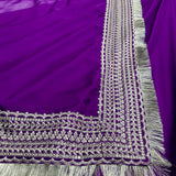 Classy Purple Lehenga Choli