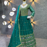 Georgette Anarkali Gown Collection