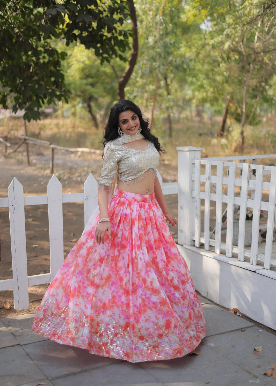 Exquisite Digital Printed Lehenga Collection