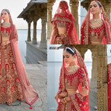 Premium Bridal Wedding Wear Lehengha