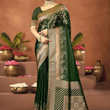 Exlusive Satin Silk Saree Collection