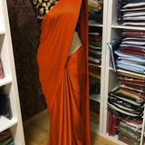 Fancy Satin Silk Saree