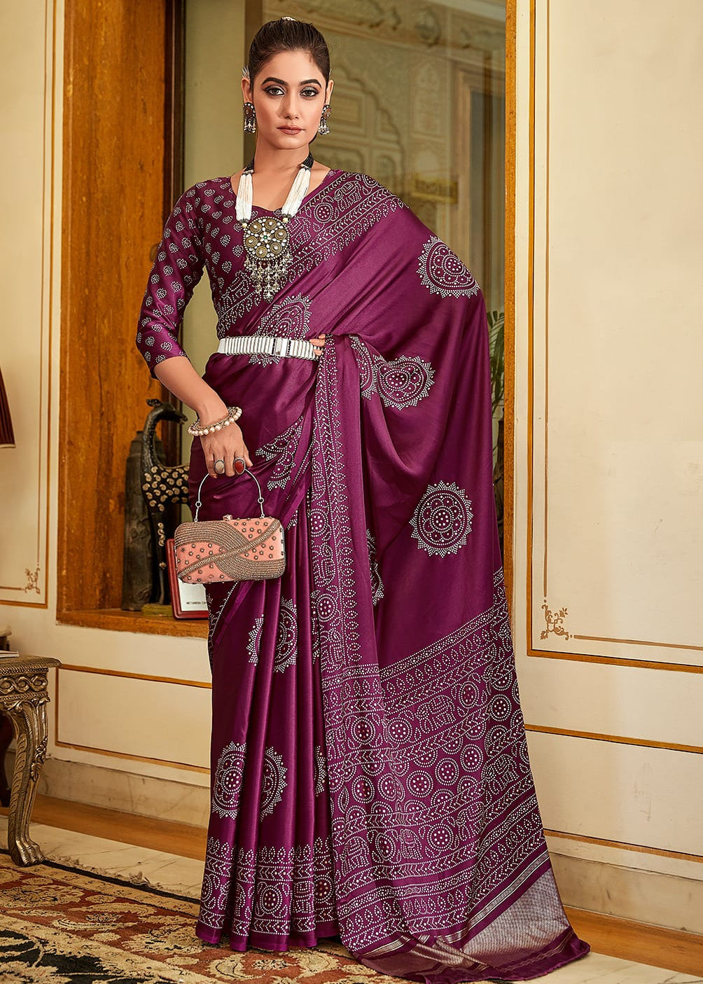 Treditional Gaji Silk Saree