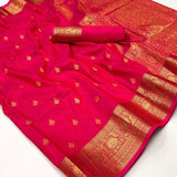 Khadi Silk Handloom Weaving Saree