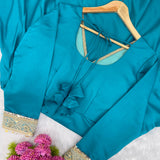 Designer Sky Roman Silk Gown