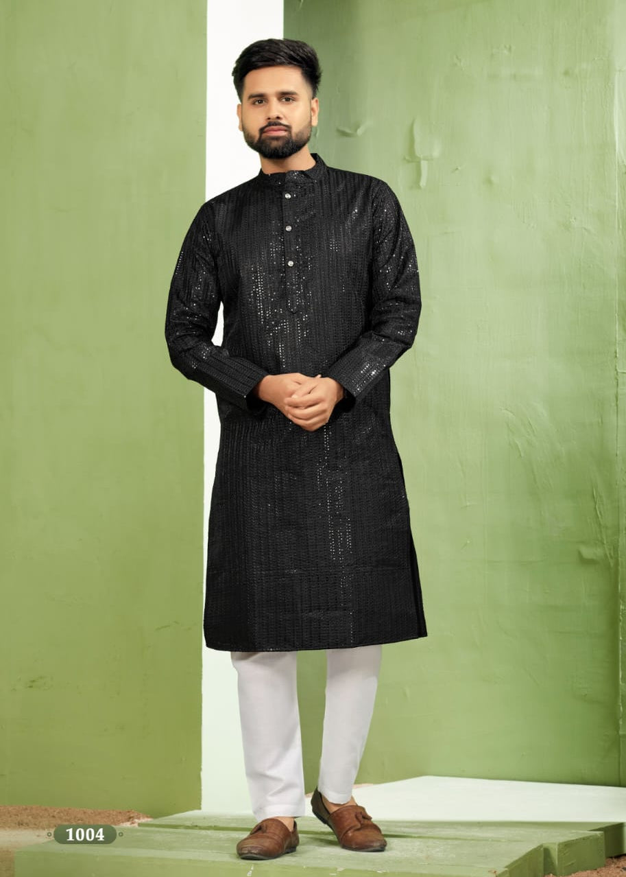 Partywear Men's Kurta