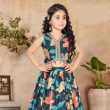 Trending Sequnce Embroidered Kids Lehenga