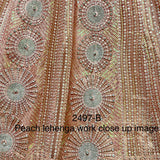 zircon and sequins embroidered partywear Lehengacholi