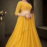 LUNCHING NEW DESIGNER PARTY WEAR FANCY LAHENGHA