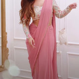 Most Beautifull Georgette Saree Collection