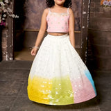 Beautifull Multy Colour Kids Lehenga