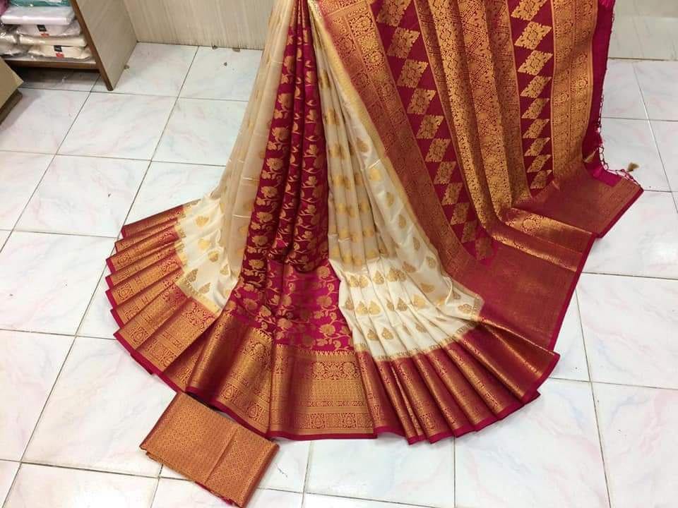 Moonga Soft Silk Saree,