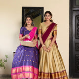 Akshara Paithani Cotton Silk Lehenga