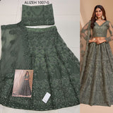 Bridal wedding anarkali lahenga