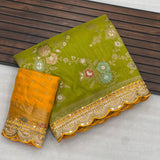 Gorgeous Shaded Organza  Saree