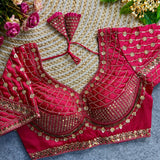 Sabyasachi Bridal Saree Blouse