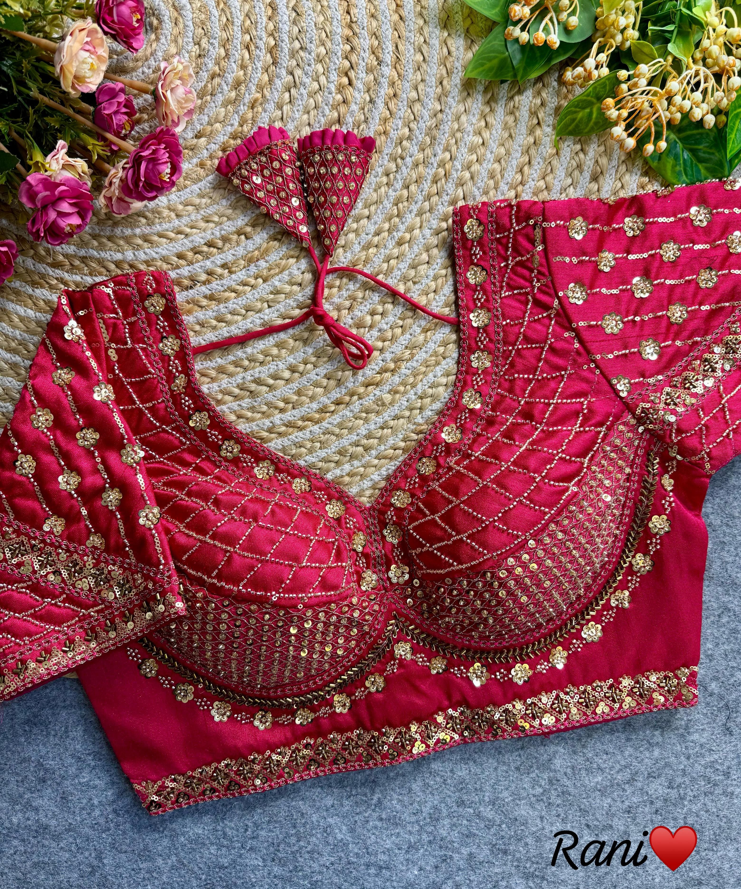 Sabyasachi Bridal Saree Blouse